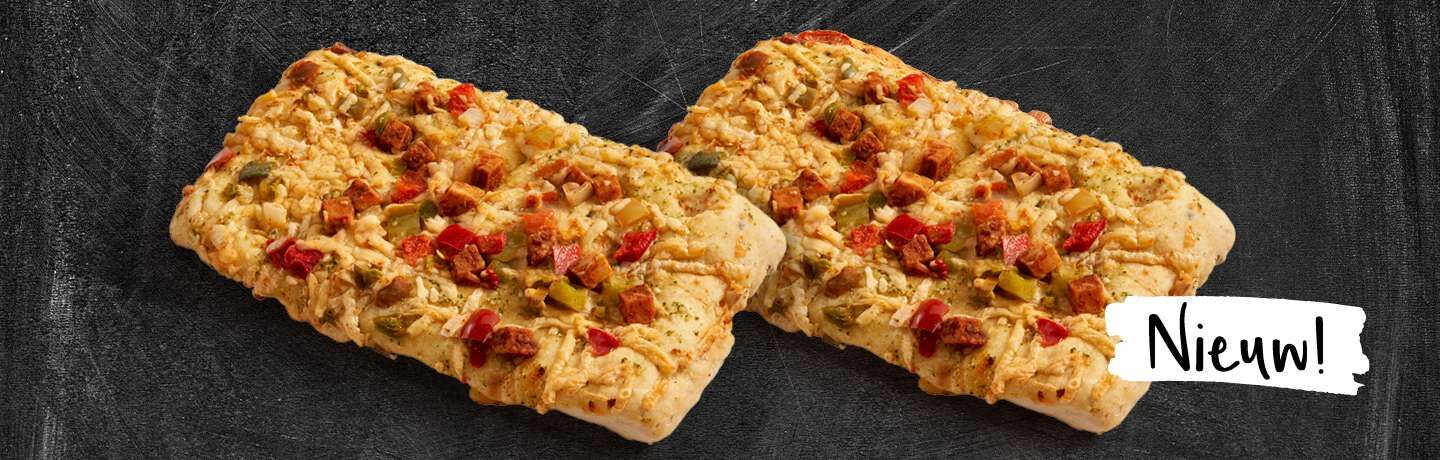 Proef onze nieuwe, smaakvolle Focaccia Kip Pesto!