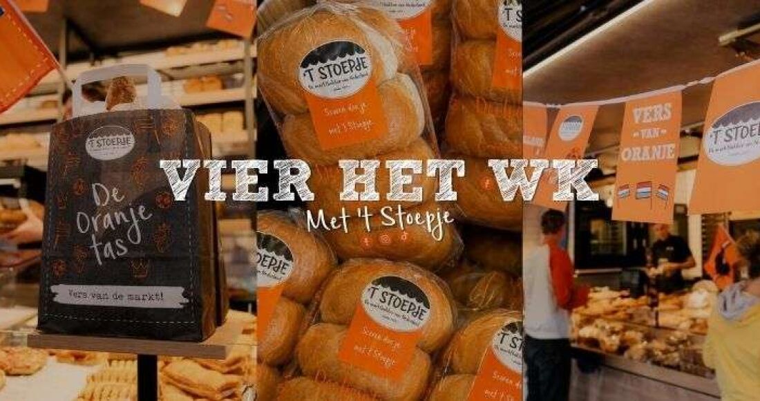Oranje kijken doe je met iets lekkers van ’t Stoepje! 🧡⚽