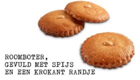 Roomboter gevulde koeken