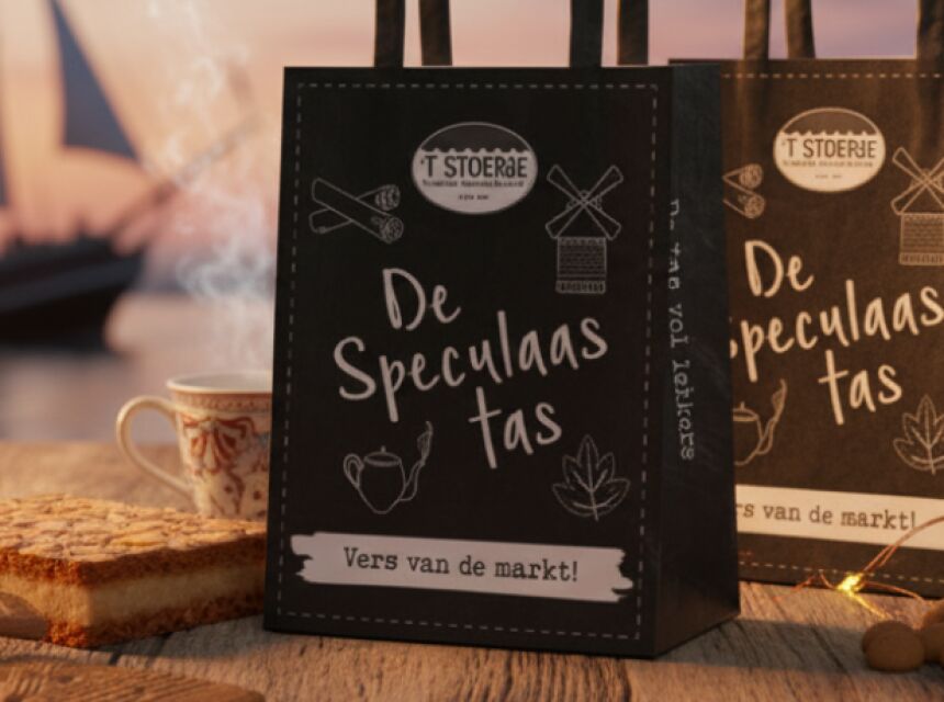 De ’t Stoepje Speculaastas: een tas vol kruidige gezelligheid 🎁