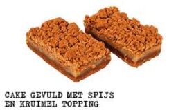 Speculaas Crumble Cake