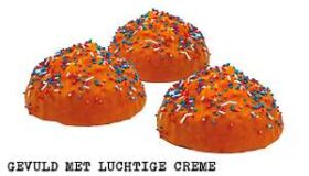 Oranje Crème Gebakjes