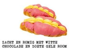 Roze Roomcroissants