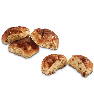 Roomboter Mini Rozijnenbolletjes