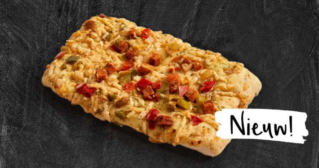 Proef onze nieuwe, smaakvolle Focaccia Kip Pesto!