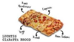 Kaas Uienkruier en alle Focaccia's