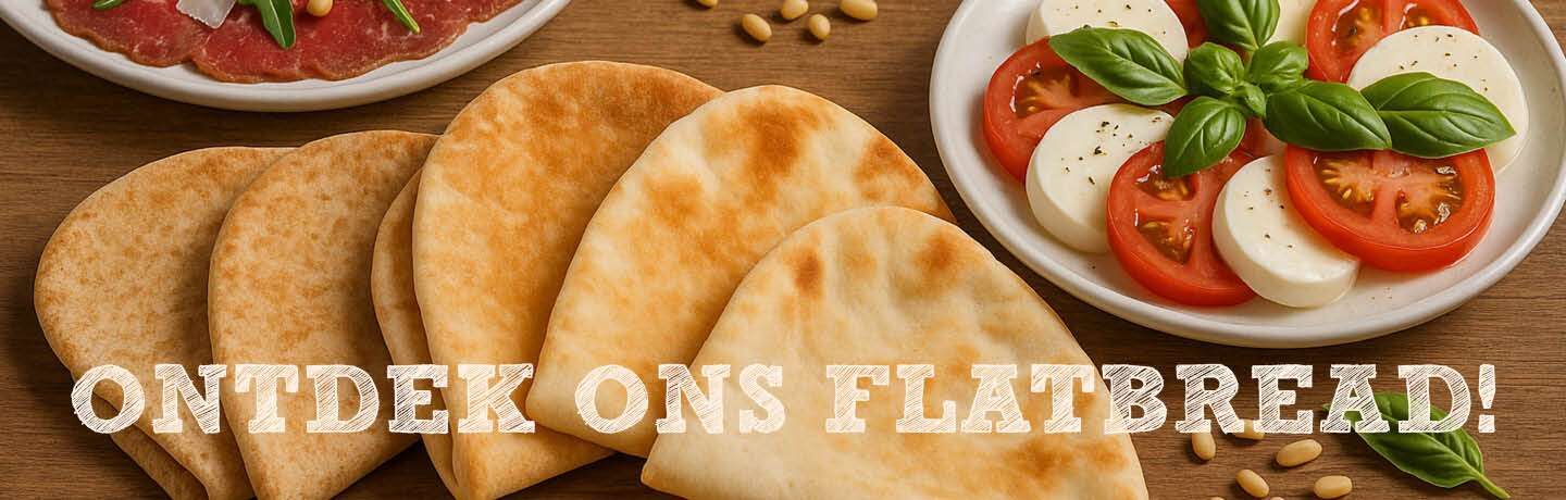 Ontdek onze (volkoren) Flatbreads