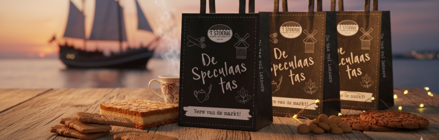 De ’t Stoepje Speculaastas: een tas vol kruidige gezelligheid 🎁