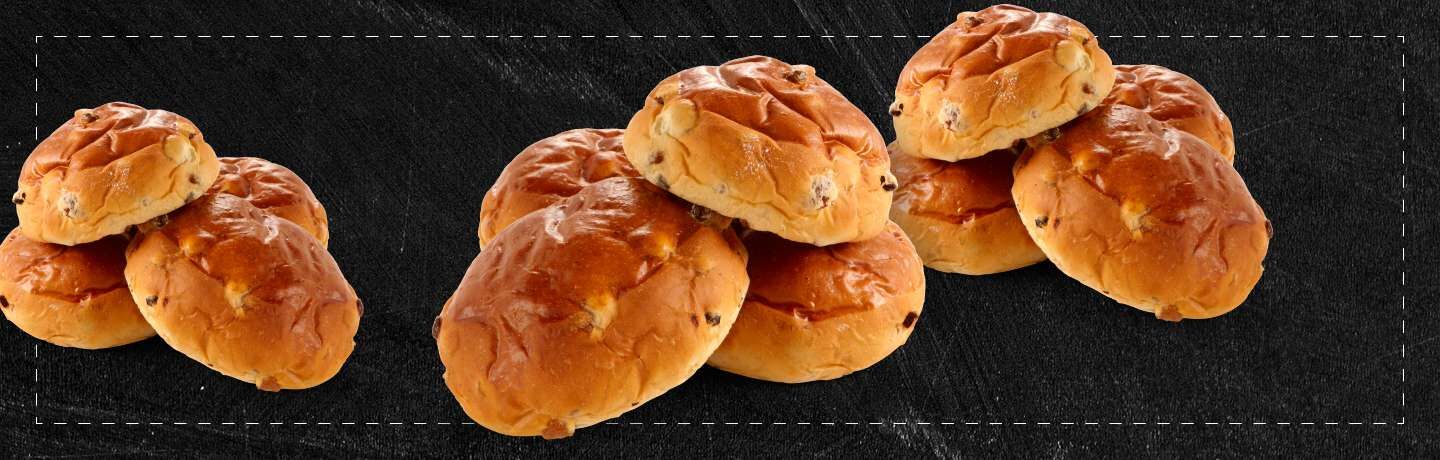 Roomboter Super Rozijnenbollen van Bakkerij 't Stoepje
