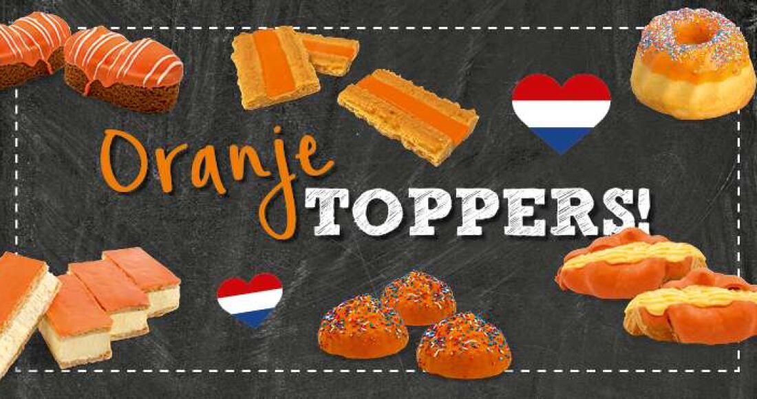 Extra feest met onze Oranje toppers!